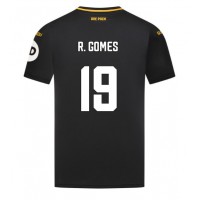 Echipament fotbal Wolves Rodrigo Gomes #19 Tricou Deplasare 2024-25 maneca scurta